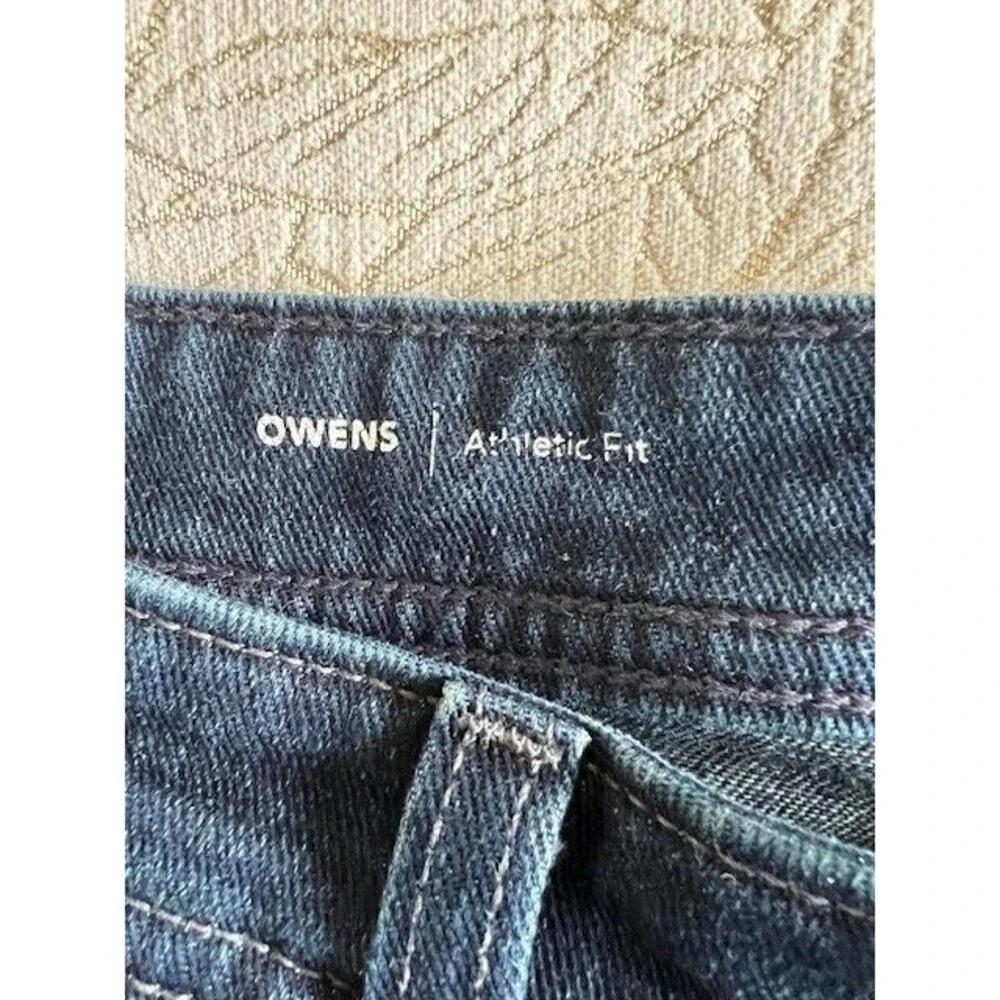 AG Adriano Goldschmied OWENS Dark Wash Mens 34X34 Straight Leg Jeans - Picture 11 of 16